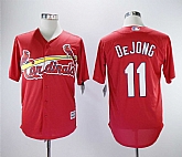 Cardinals 11 Paul DeJong Red Cool Base Baseball Jerseys,baseball caps,new era cap wholesale,wholesale hats